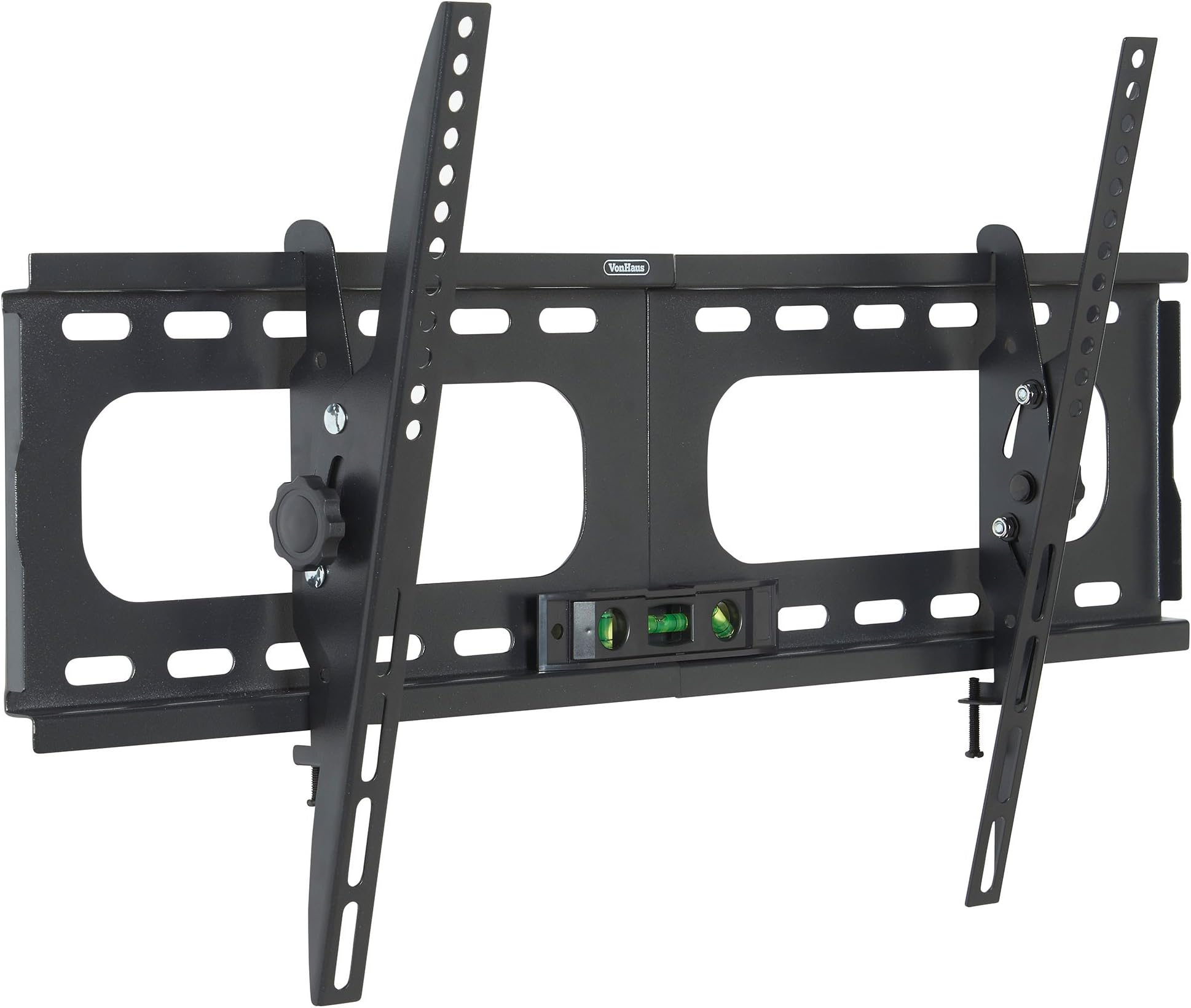 VonHaus 33-65" Tilt TV Wall Mount Bracket with Spirit Level for LED, LCD, 3D, Curved, Plasma, Flat Screen Televisions