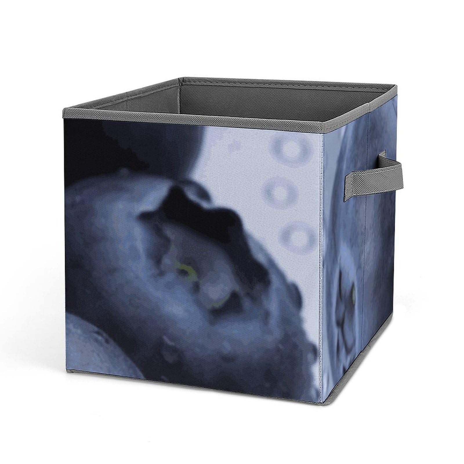 Vêtements bac de rangement pliable double poignée boîte tissu étagère dressing