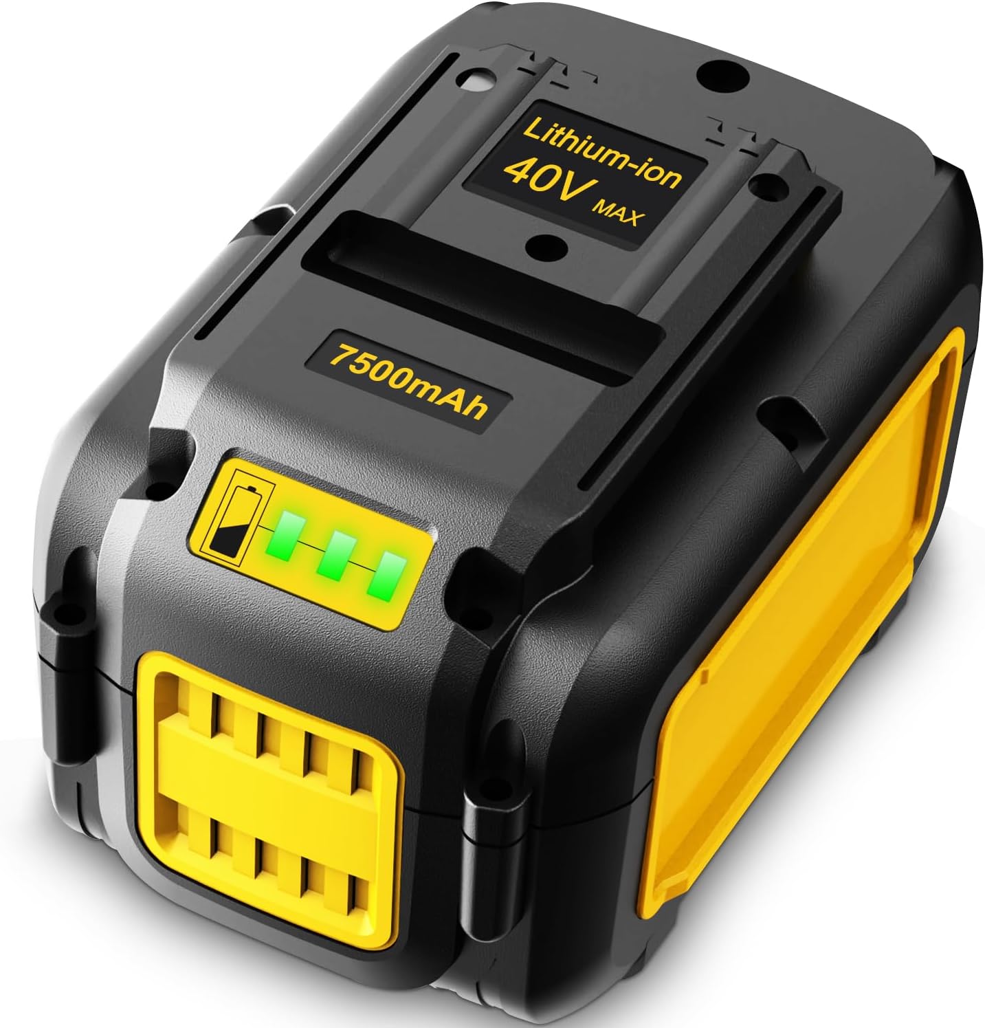 FSKE 7.5Ah Replacement for Dewalt 40V Battery DCB406 Compatible with Dewalt 40V Cordless Power Tools