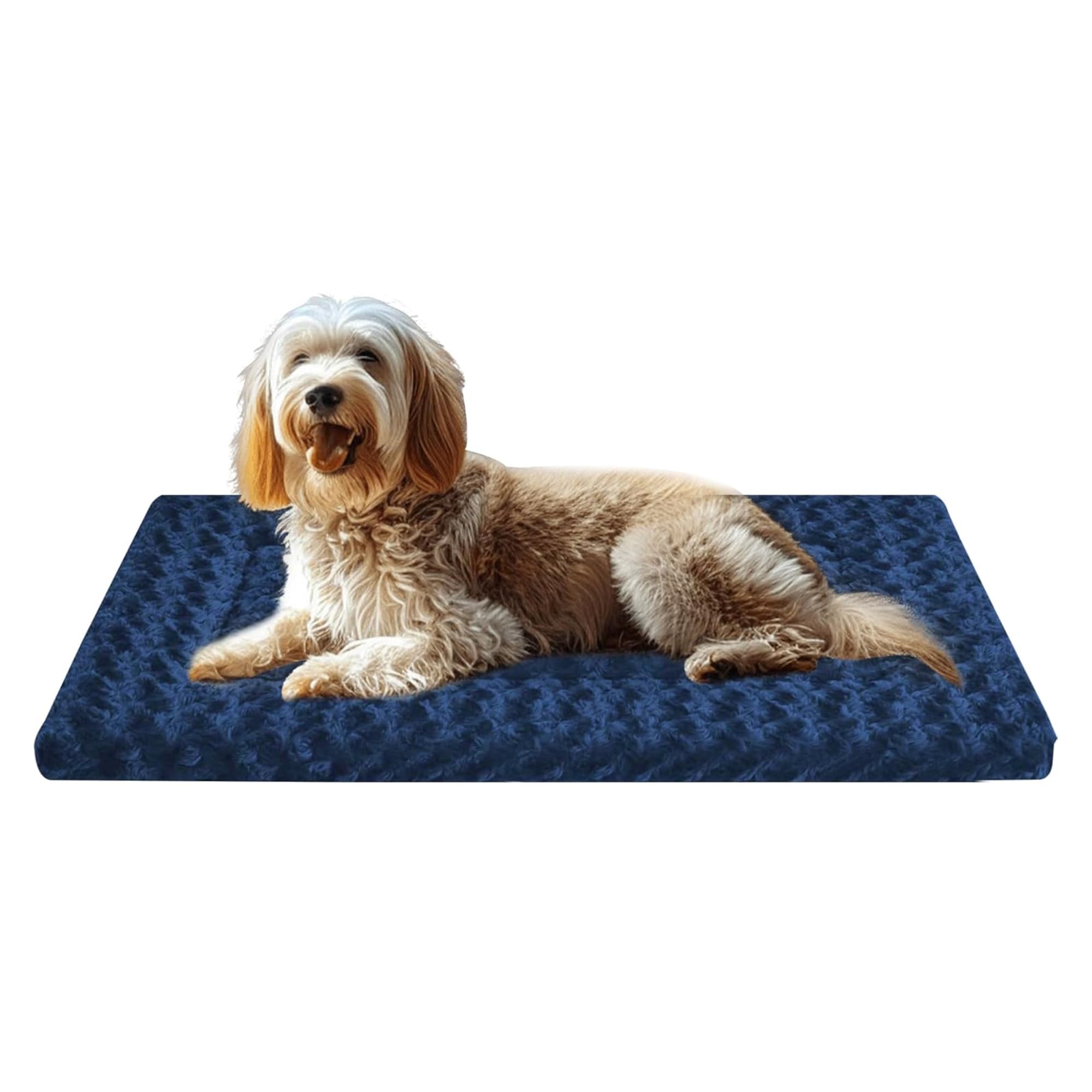 Dog Bed Mat - Dog Crate Pad - Reversible Dog Mat for Pet Comfort - Soft Bed Pads with Dual-Sided Design for All Seasons - Durable, Machine Washable
