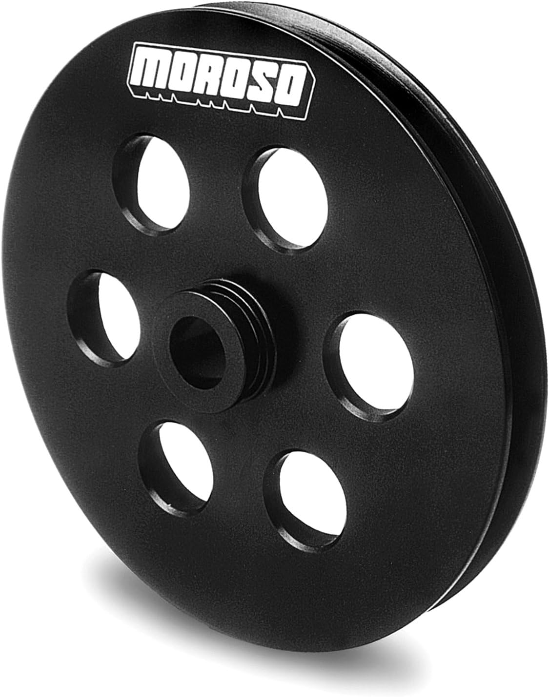 Moroso 64860 Billet Power Steering Pulley, 6" OD, Fits GM Power Steering Pumps