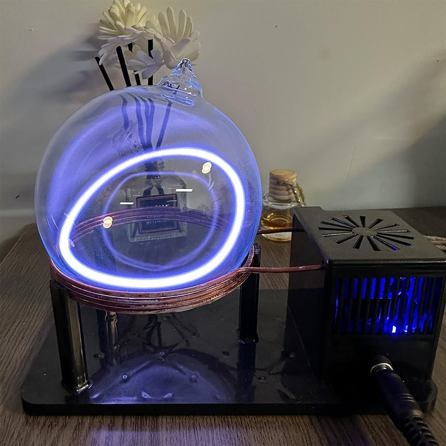 Plasma Generator Circuit, DIY Luminescent Xenon Ring for Party Decoration and Outdoor Activities