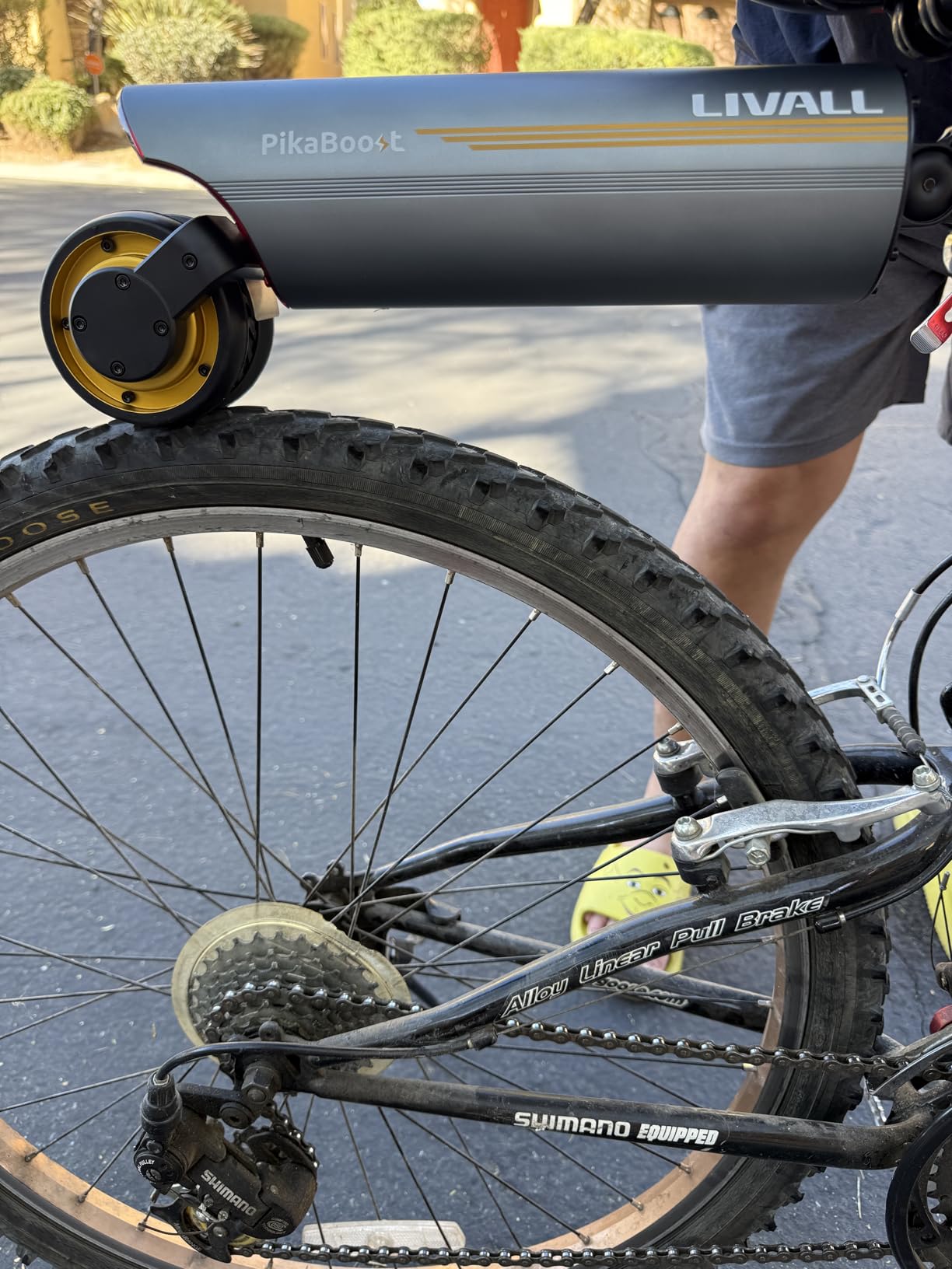LIVALL 220Wh PikaBoost 2 Bike Rear Wheel Assist India | Ubuy