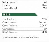 Vista 5 de Pelotas de golf Srixon Soft Feel