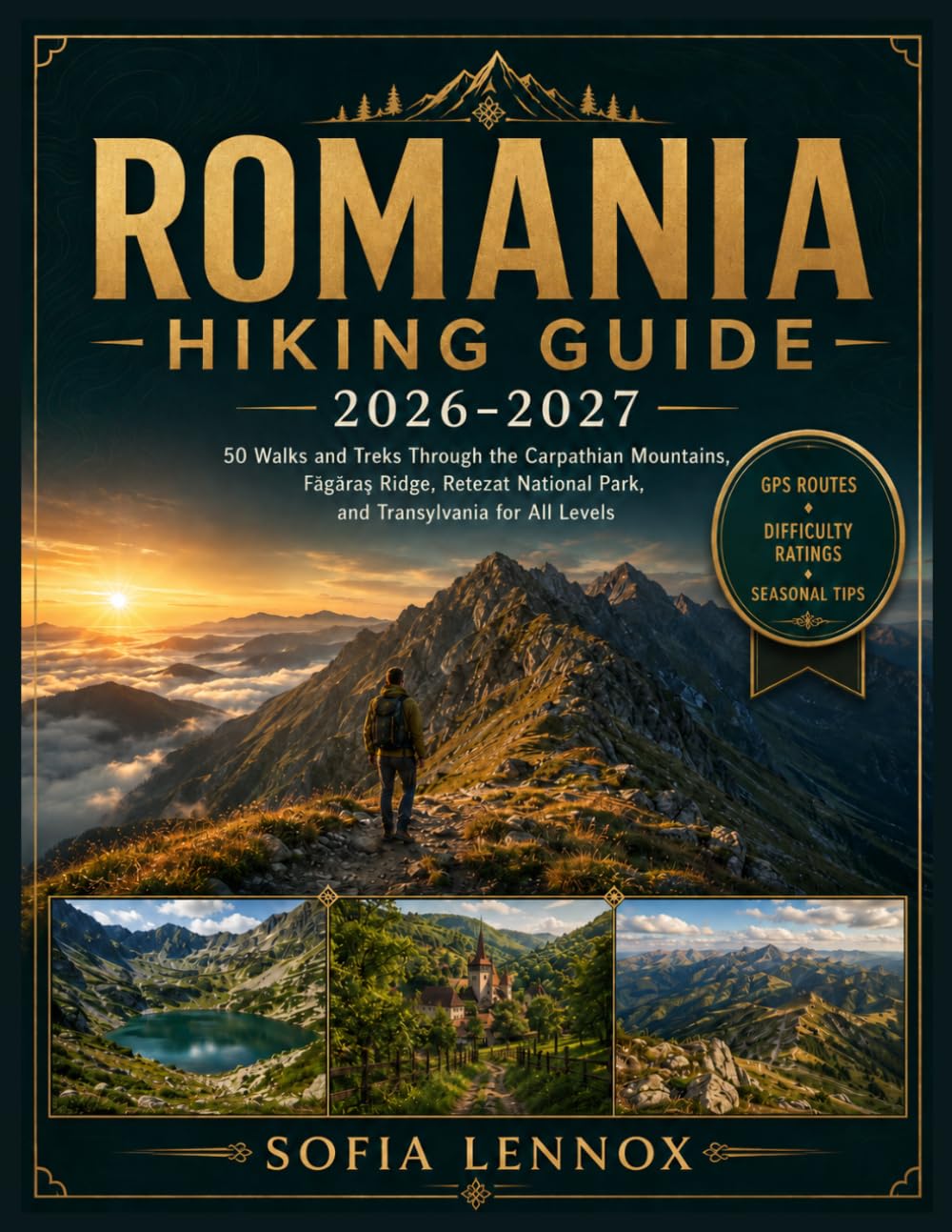 ROMANIA HIKING GUIDE 2026-2027: 50 Walks and Treks Through the Carpathian Mountains, Făgăraș Ridge, Retezat National Park, and Transylvania for All Levels
