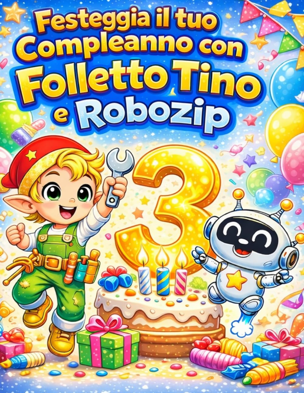 Festeggia il tuo Compleanno con Folletto Tino e RoboZip