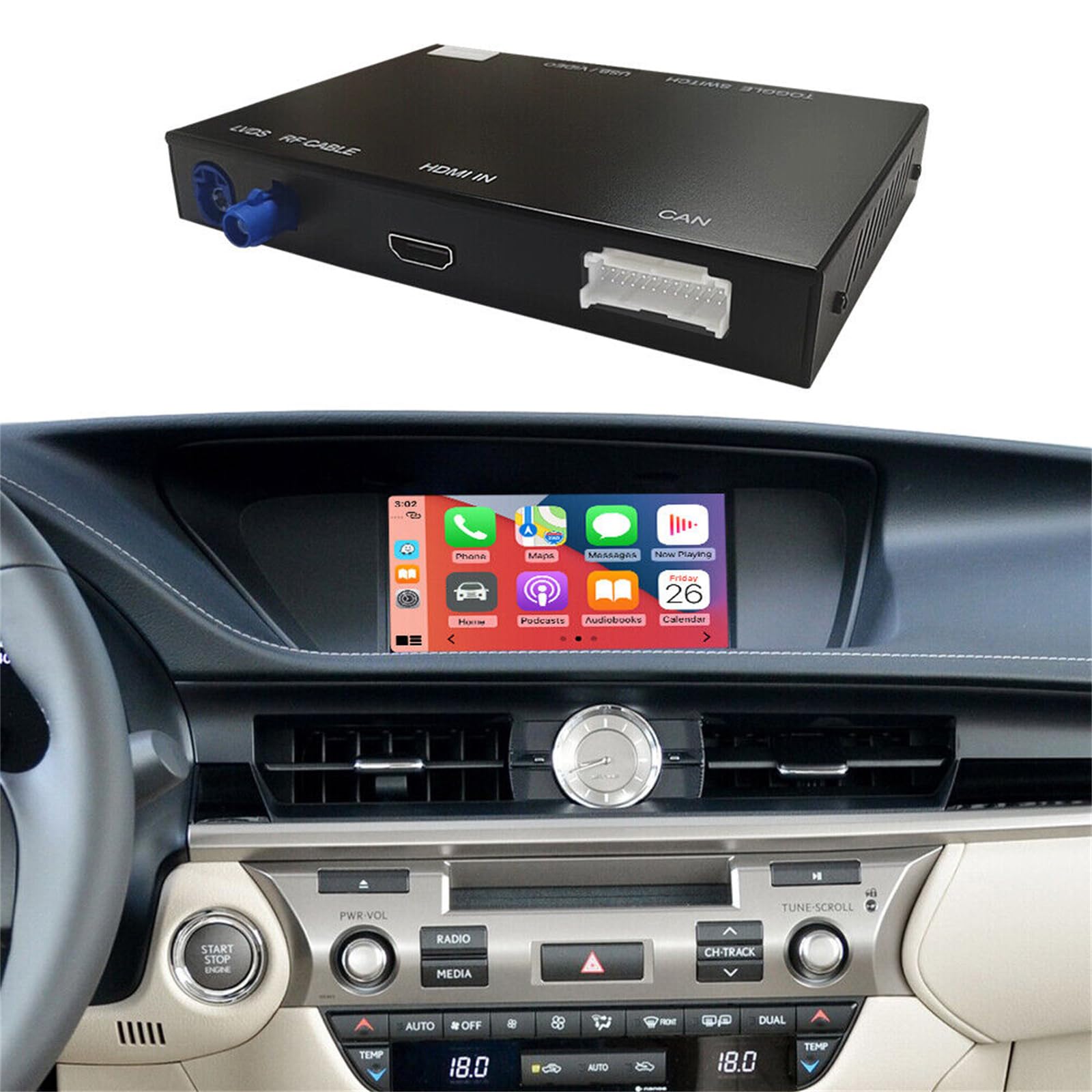 り*り様 レクサスほぼ全車種対応 CarPlay、Android autoインタ Amazon.co.jp: ワイヤレスCarPlay Androidオートキット レクサス NX/ES