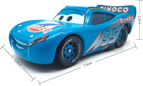 Miniatura 2 de Cars 2 & Cars 3 Race Cars - Coches de juguete para niños, vehículos de metal fundido a troquel para pastel de cumpleaños, relleno de calcetín para