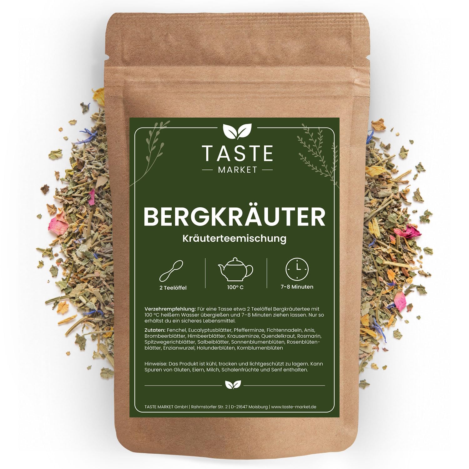 10 kg Bergkräuter Tee loser Kräutertee Alpenkräuter Taste Market