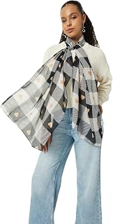 Max Women Printed Scarf(Multicolour_FS,) Price In India