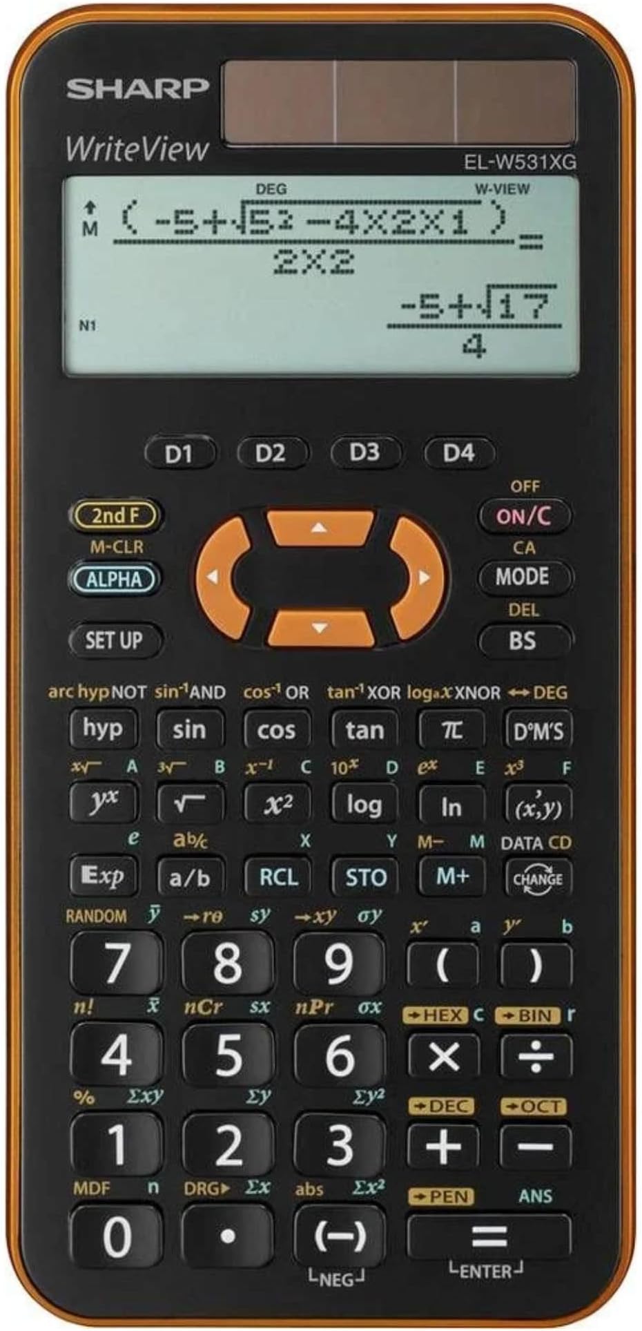 Sharp EL W531XG Orange