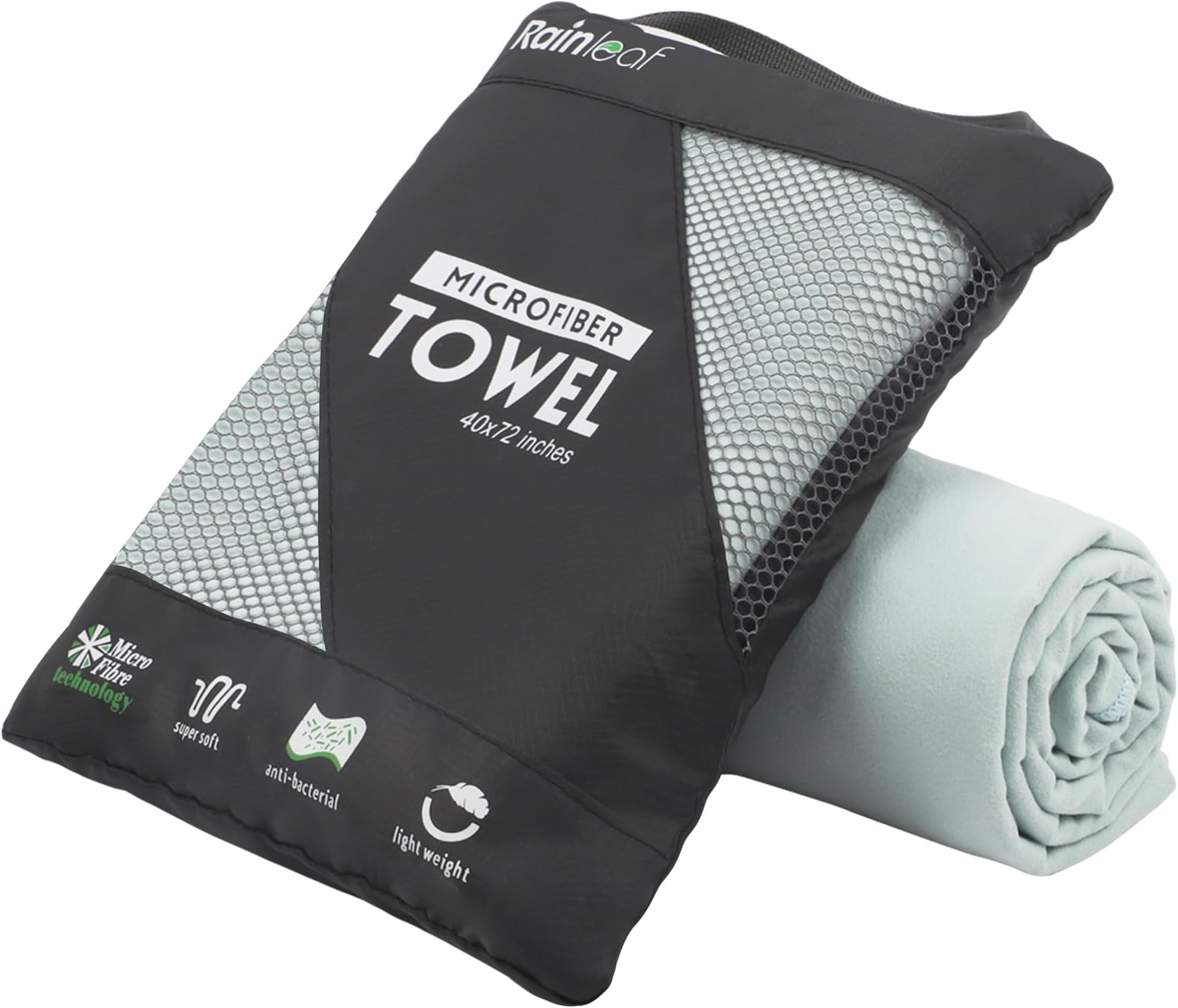 - Microfiber Towel Perfect Travel & Gym & Camping Towel. Quick Dry - Super Absorbent - Ultra Compact - Lightweight. Suitable for Trip, Beach, Shower, Backpacking, Pool