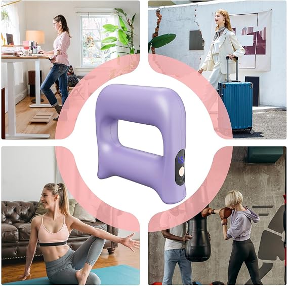 Multifunctional Full Body Fascia Ring, Ergonomic Electric Fascia Massager, Adjustable Full Body Massagers with 3 Modes & 5 Levels, Abdominal Massage Tool, for Belly Neck Waist Arms Legs