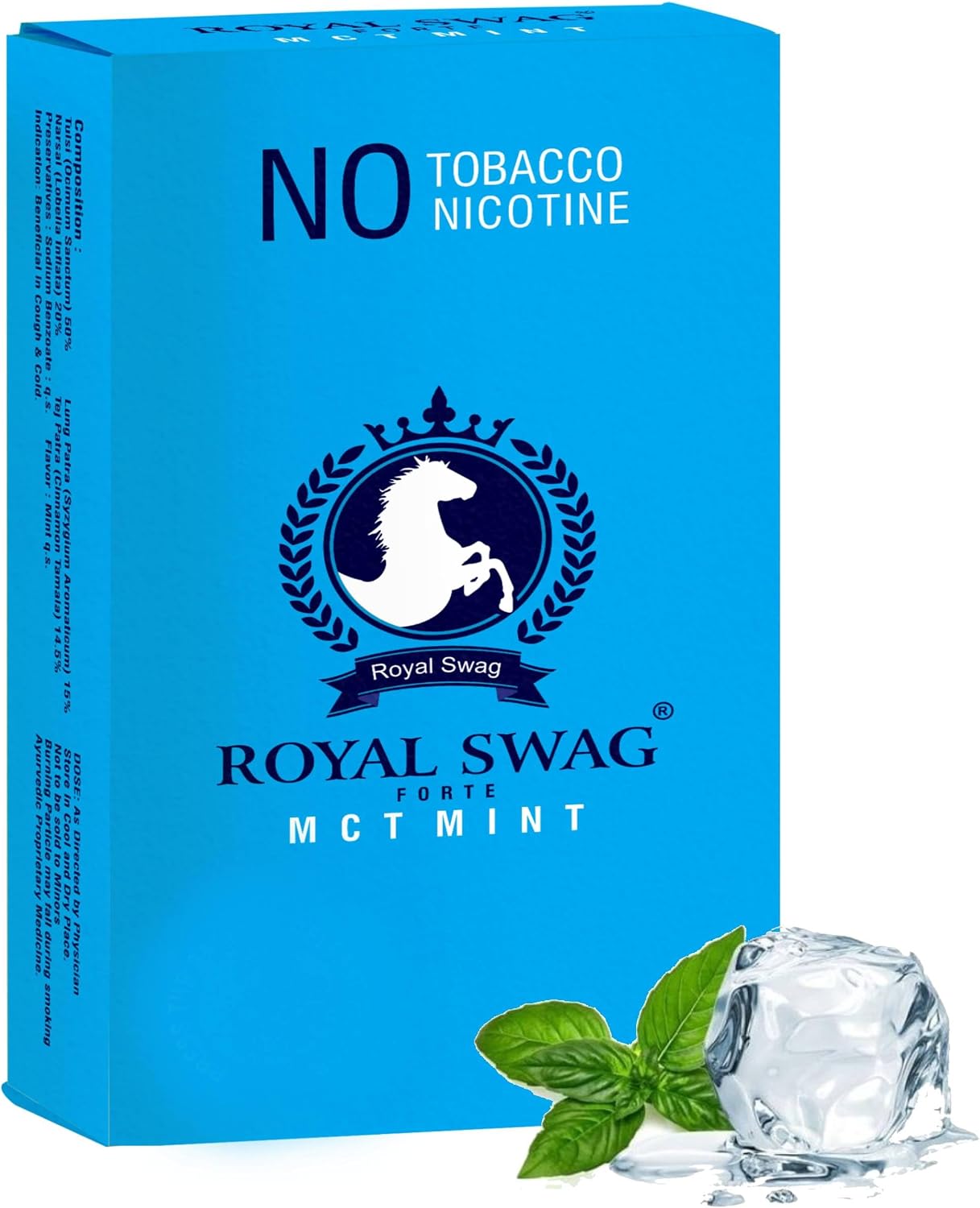 100% Nicotine Free & Tobacco Free Herbal & Ayurvedic Clove Cigarettes (1 Box = 10 Count)