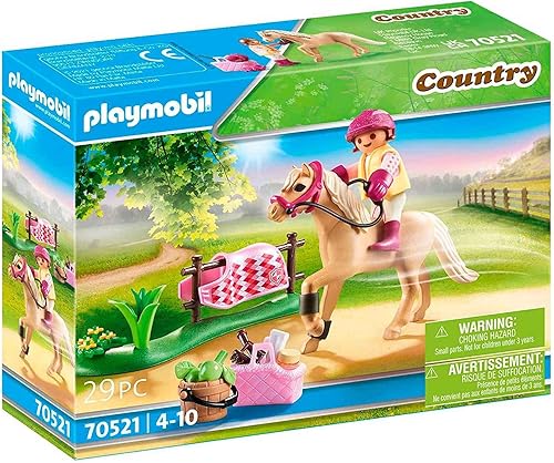 Playmobil Pony de montar alemán coleccionable