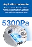 Tapo RV30 Max Plus Robot Vacuum Cleaner with Wiping Function and Automatic Suction Station, 5300Pa Ultra Strong Suction Power, LiDAR + IMU Dual Navigation, Alexa & Google Assistant Voice Control - 10