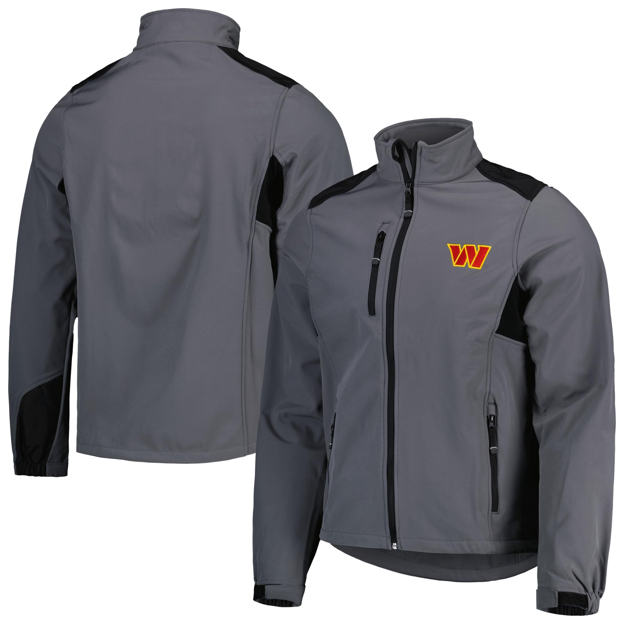 dunbrooke Men's Navy Chicago Bears Softshell Fleece Full-Zip Jacket