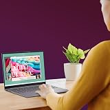 Lenovo Yoga Slim 7 14IMH9 - Ordinateur Portable 14'' WUXGA OLED (Intel Core Ultra 5 125H, RAM 16Go, SSD 512Go, Intel Arc Graphics,Windows 11 Home) Clavier rétroéclairé AZERTY FR - Lunaire Gris - 2
