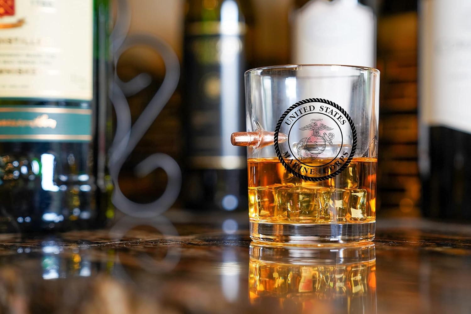 🔥 Officially Licensed USMC Bullet Whiskey Glass – Hand Blown .308 Glasses – Marine Corps Gifts – 8 Oz. Gеt Dіѕсоunt 70% Prісе Officially Licensed USMC Bullet Whiskey Glass – Hand Blown .308 Glasses – Marine Corps Gifts – 8 Oz.