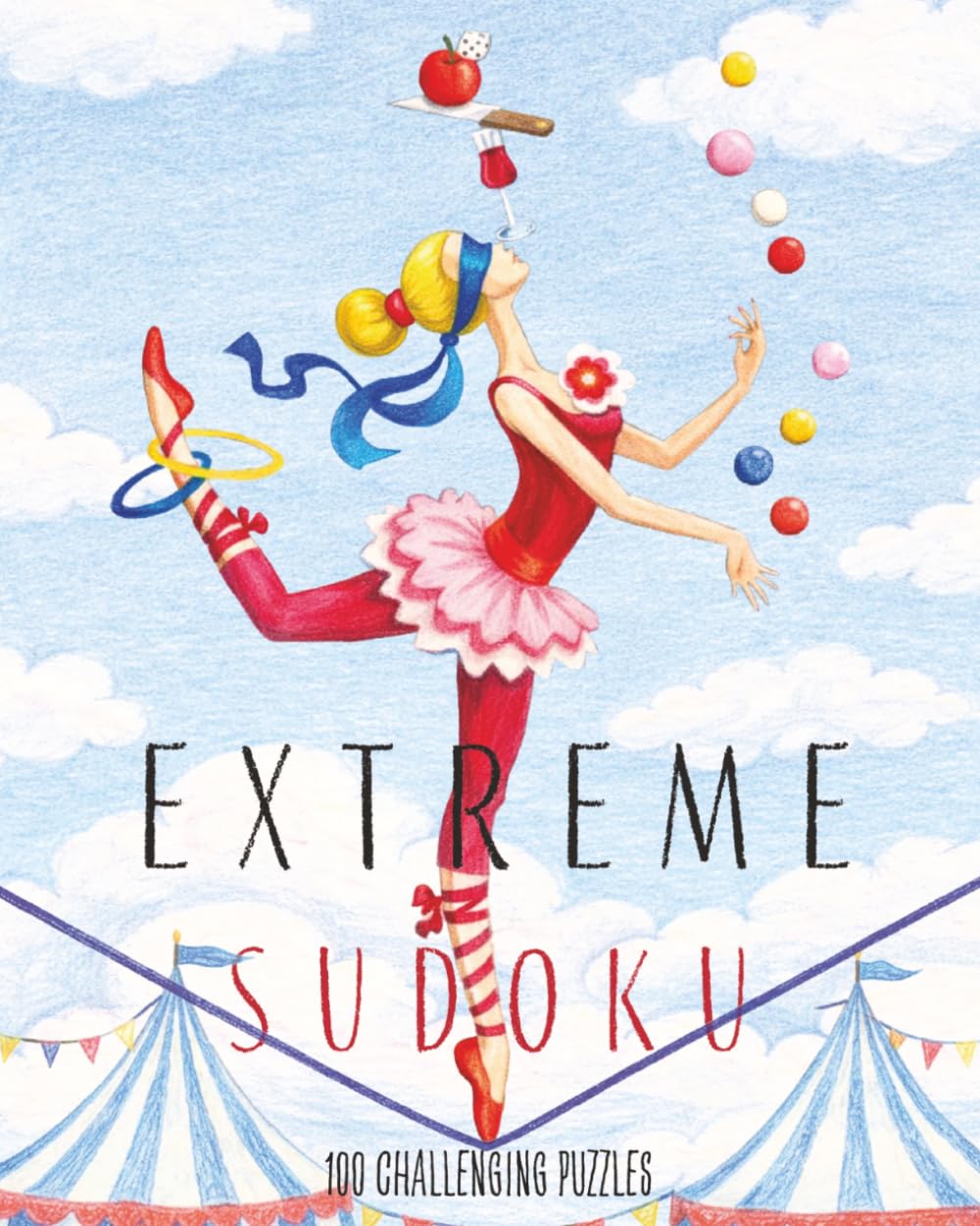 SUDOKU, EXTREME 100 CHALLENGING PUZZLES: Hard challenging Sudoku Puzzles / 8 x 10, 205 pages / 100 Puzzles / Solution and Progress Tracker Included