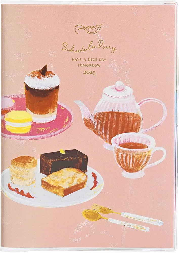 Amazon.co.jp: クツワ 手帳 カラーインデックス手帳 2025年 B6