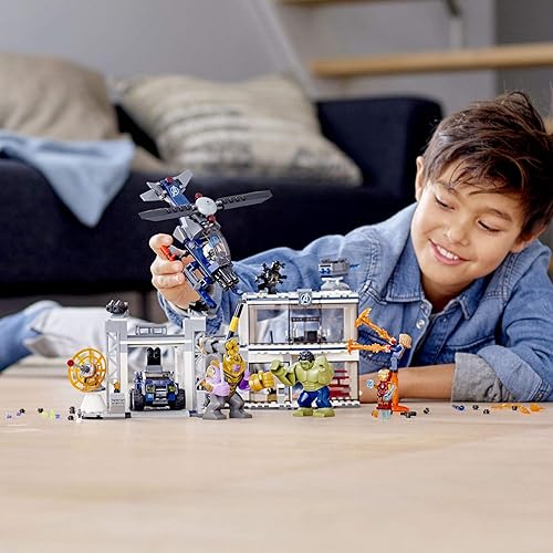 LEGO Marvel Avengers Headquarters 76131 — šoninis vaizdas