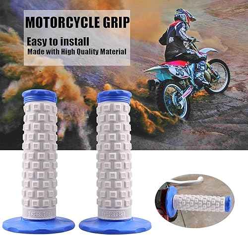 Miniatura 4 de Motorcycle Grips 78" Dirt Bike Grip Pillow Top Grips Rubber Anti-Slip Universal Handlebar Racing Grip for Motocross ATV