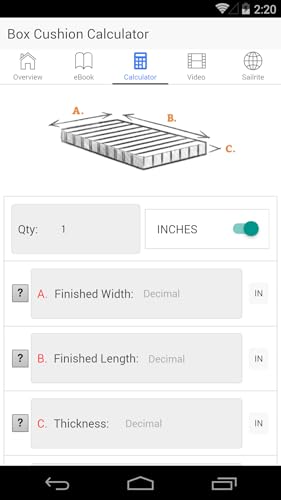 Box Cushion Fabrication