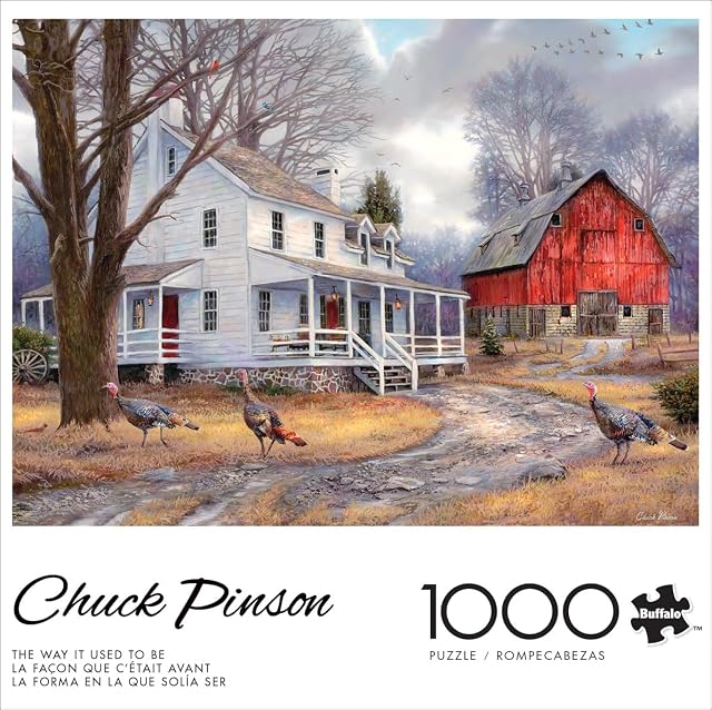 Foto 2 de 6 de Buffalo Games - Chuck Pinson - The Way it Used to Be - Rompecabezas de 1000 Piezas para Adultos