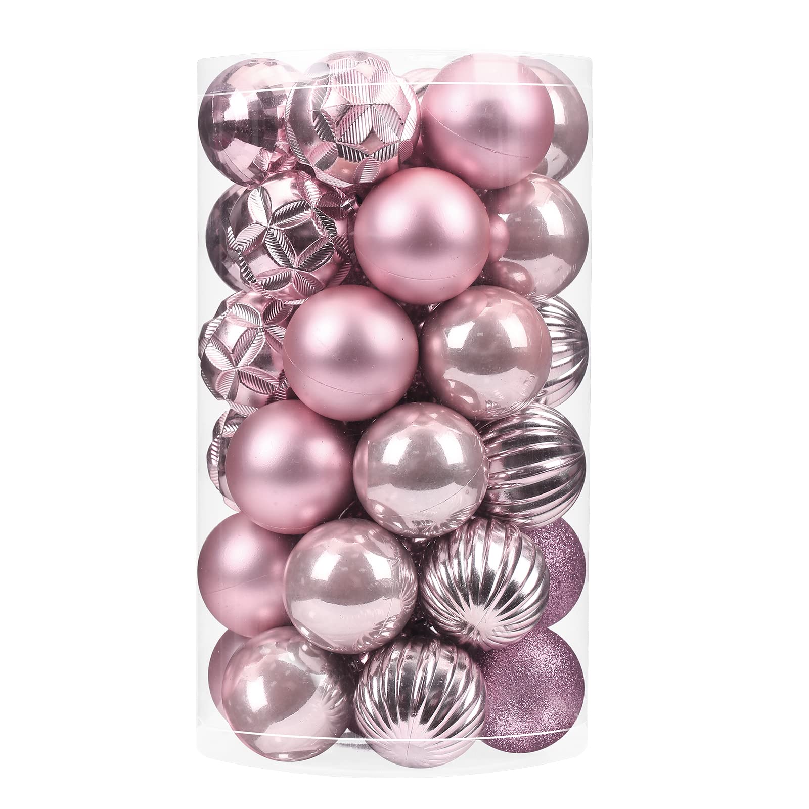 Photo 1 of *** 2 ITEMS *** 41ct Small Christmas Balls Shatterproof Hanging Decorations