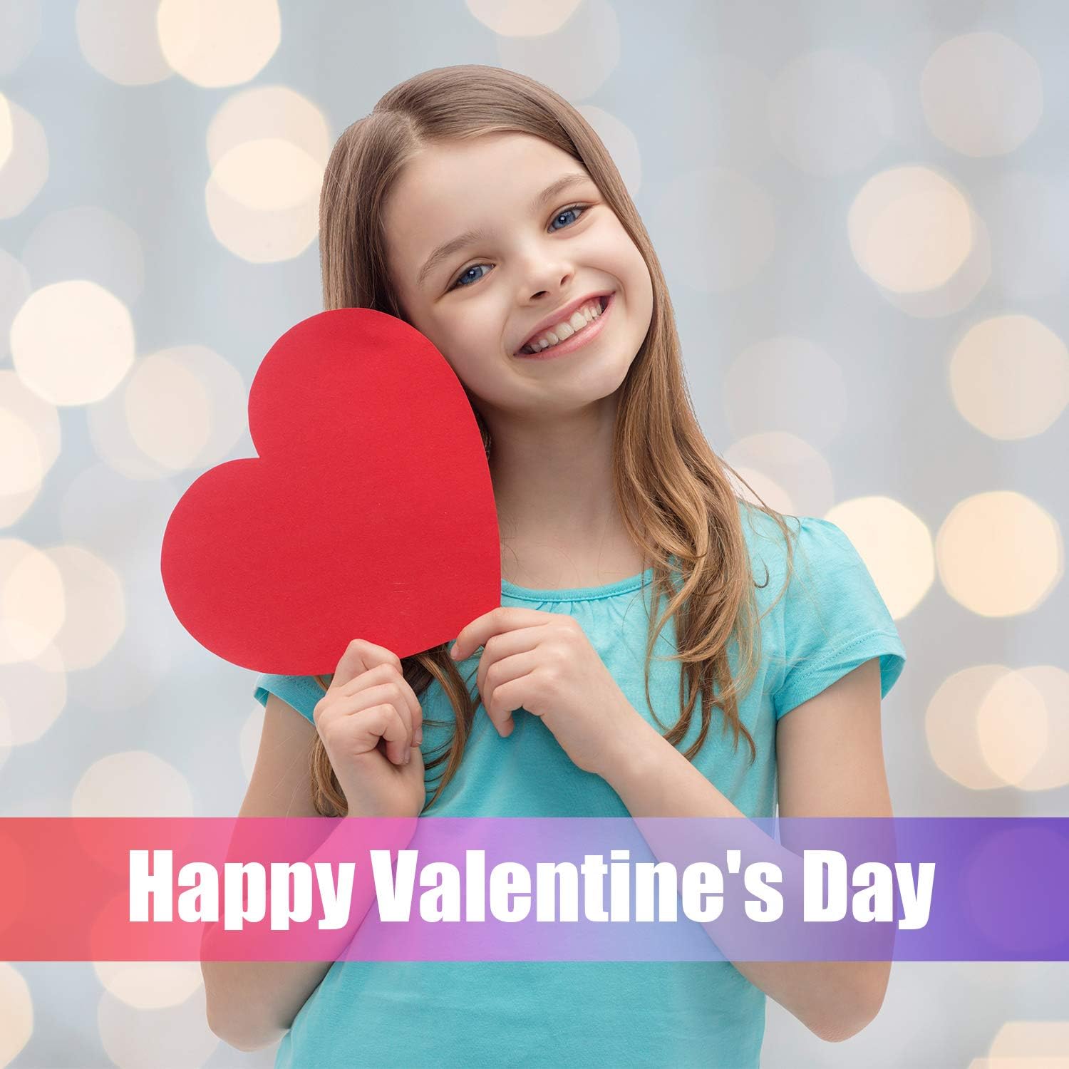 Boao 32 Pieces Valentines Day Foam Hearts Valentine Craft Foam Hearts Shape for Valentines Day DIY Craft Party Decorations, 4 Colors