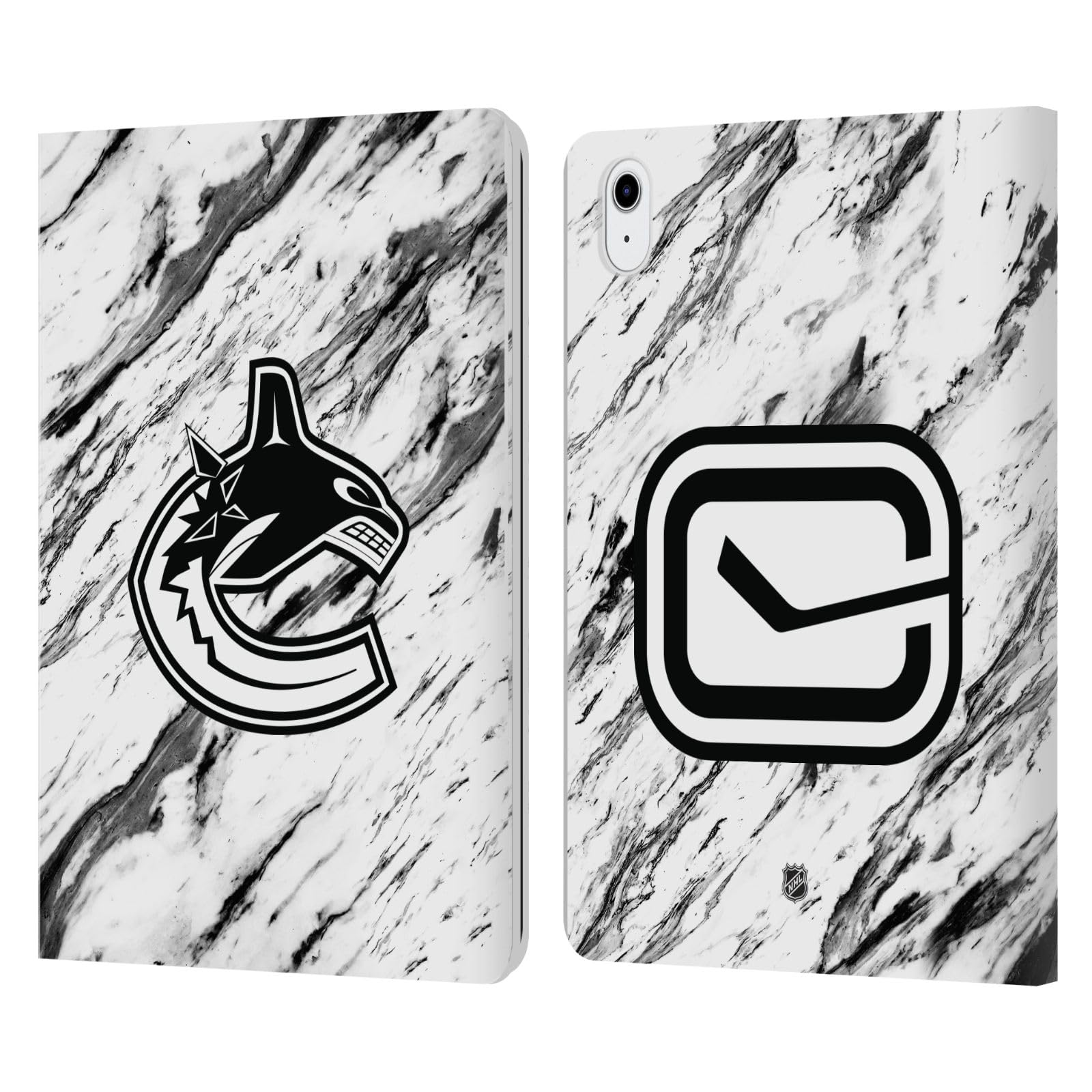 Coque Vancouver Canucks iPad Air 11 protégeant l'écran avec style marbre - 7