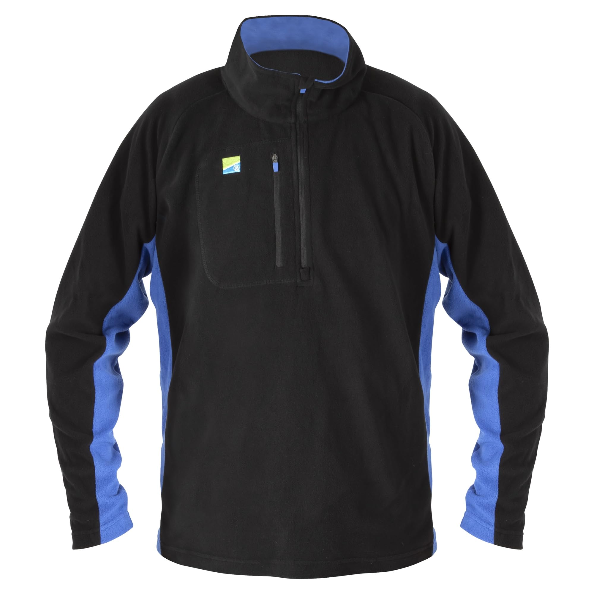 Preston Innovations Micro Fleece Jacket Black / Blue 4XL Men