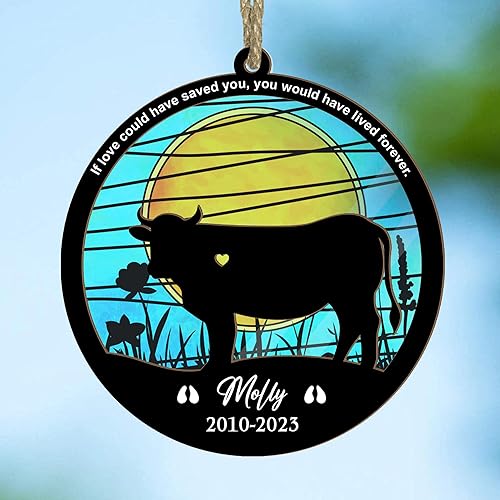 Miniatura 21 de Atrapasoles/adorno conmemorativo personalizado para gatos, pérdida de nombre personalizado, Navidad, 2023, regalo de condolencias, recuerdo