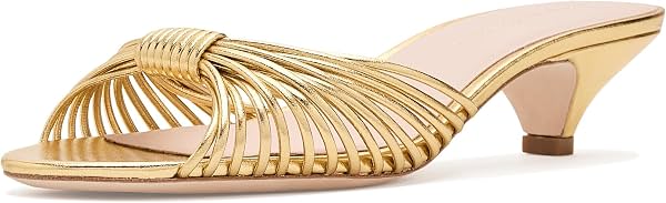 Tacones kitten de cuero Dixie
