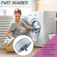 Vista 5 de WE01X23599 Perilla de repuesto/perilla de lavadora, para GE pomo de lavadora WH11X20875 (1 unidad)