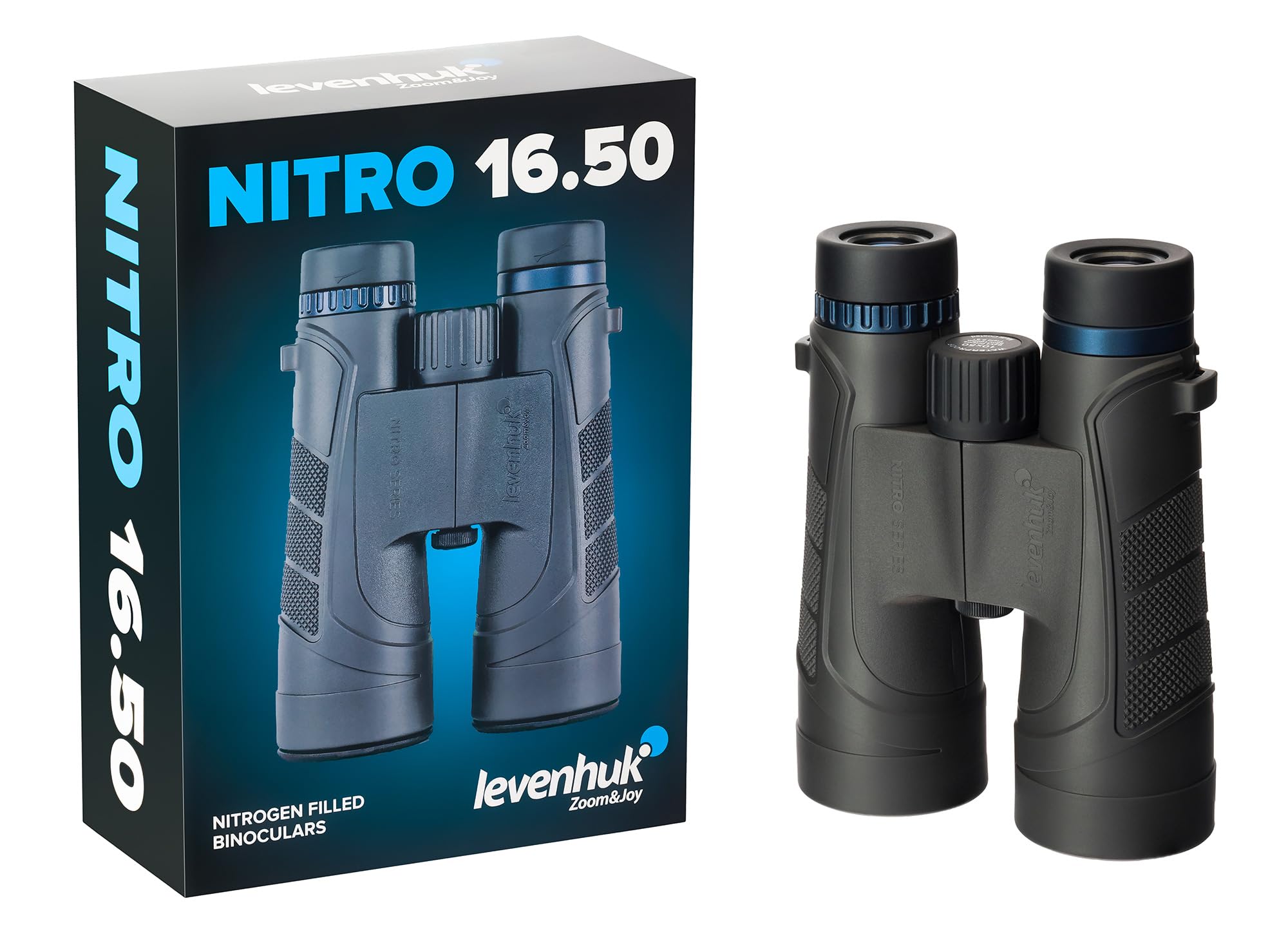 Levenhuk Nitro 16x50 Jumelles Adultes Compactes Pissantes Étanches IP67