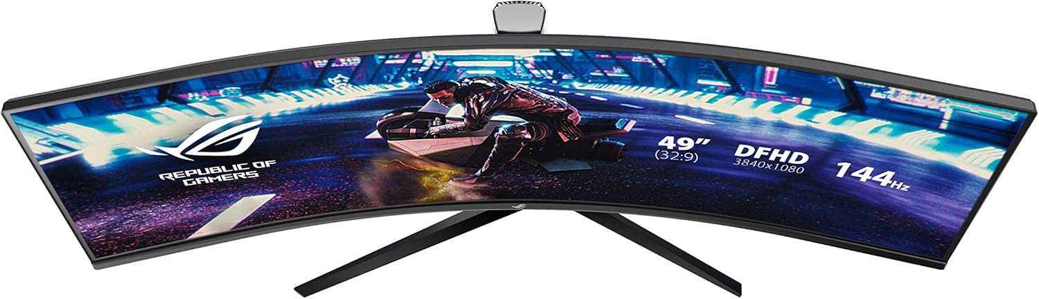 ROG Strix XG49VQ Monitor Gaming 49ÔÇØ - Monitor - Immagine 4