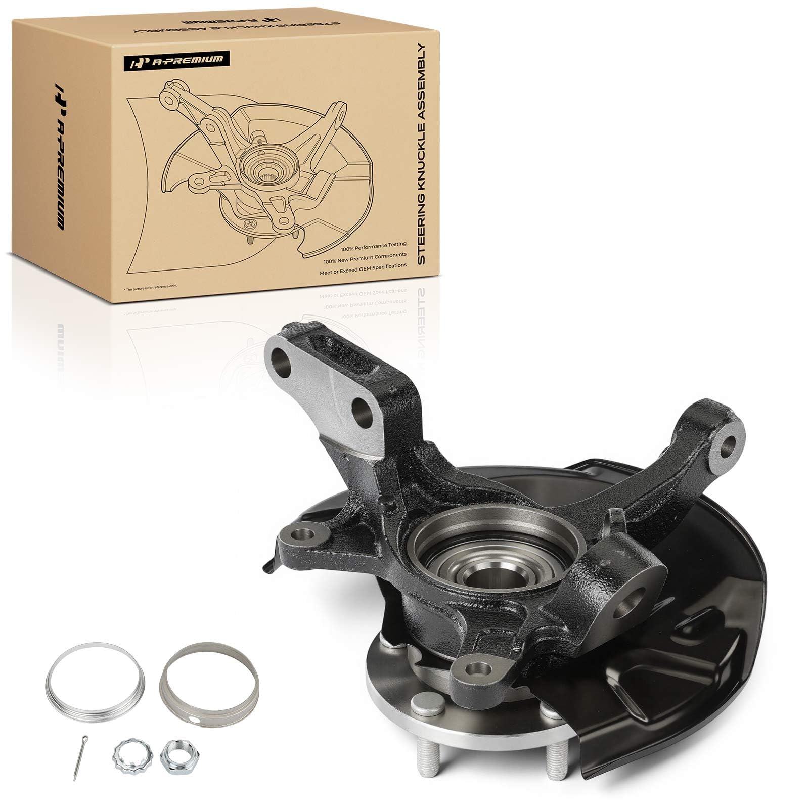 クラウンst Amazon.com: A-Premium Front Right Steering Knuckle & Wheel Bearing