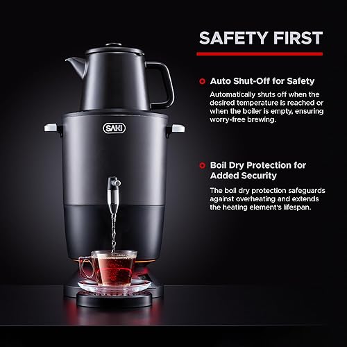 Miniatura 4 de SAKI Samovar eléctrico