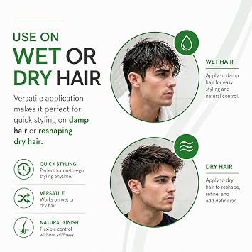 Lisap Milano Sculture Hair Styling Gum - Strong Hold Hair Glue & Texture Gum Wax, Professional Hair Styling Product, Hair Paste & Styling Cream for Defined Texture - 5.1 fl oz