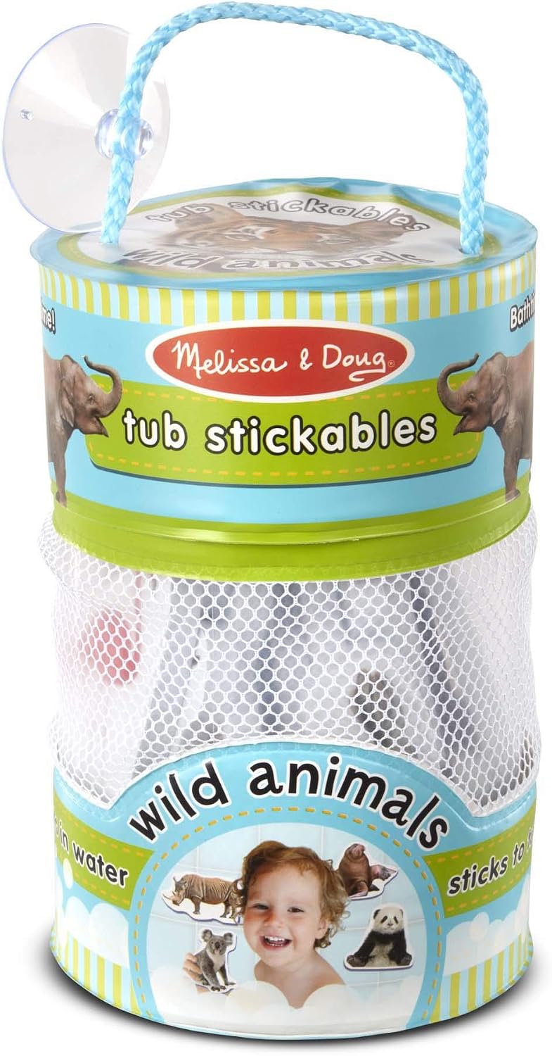 Melissa & Doug Tub Stickables - Wild Animals