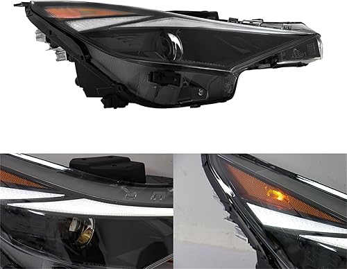 Miniatura 4 de munirater Repuesto de montaje de faro delantero derecho para Elantra 2021-2022 lado del pasajero 92102AB000