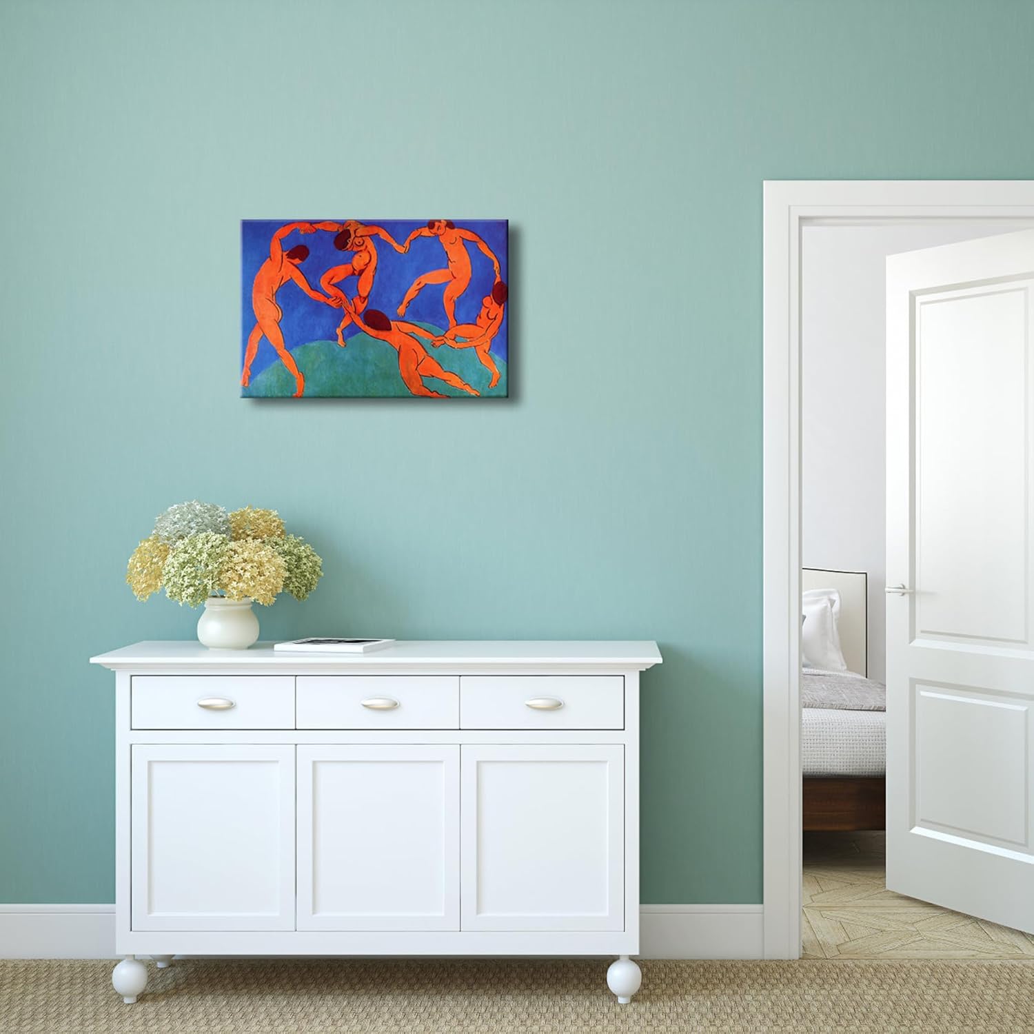 Wieco Art Canvas Prints Dance by Henri Matisse Abstract Matisse Posters Canvas Wall Art for Wall Decor and Home Office Decorations