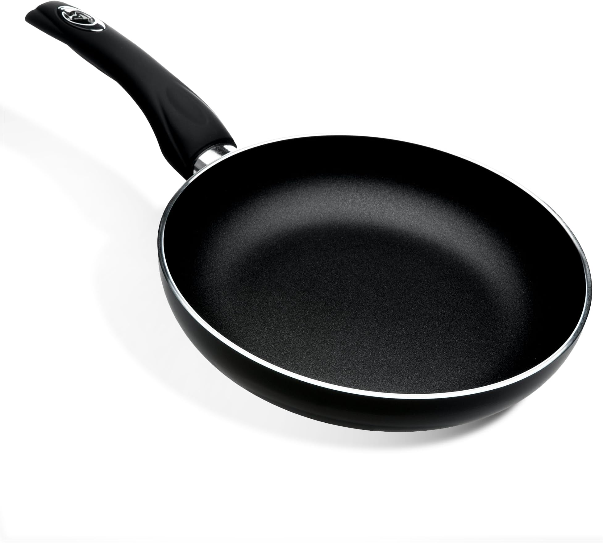Extra Large 30cm Non-Stick Frying Pan with Soft Touch Handle, 4.7L Capacity, Induction & All Hob Compatible, Dishwasher Safe, Premium 2.5mm Pressed Aluminium