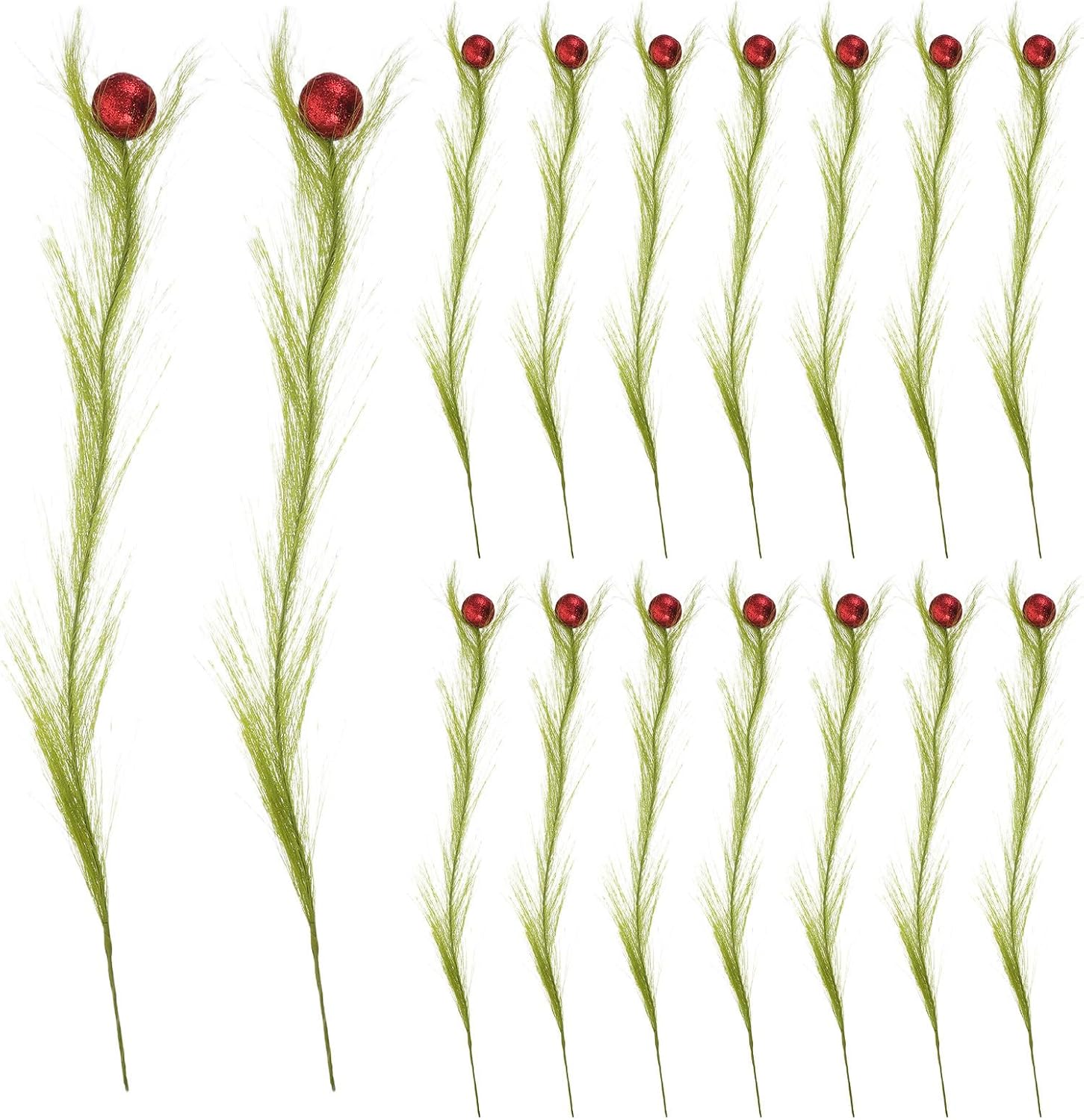 16pcs Dried Pampas Grass Centerpieces for Tables, Silk Flower Arrangement with Natural Festive Ambiance, Versatile Boho Farmhouse Decor for Dining Room and Thanksgiving