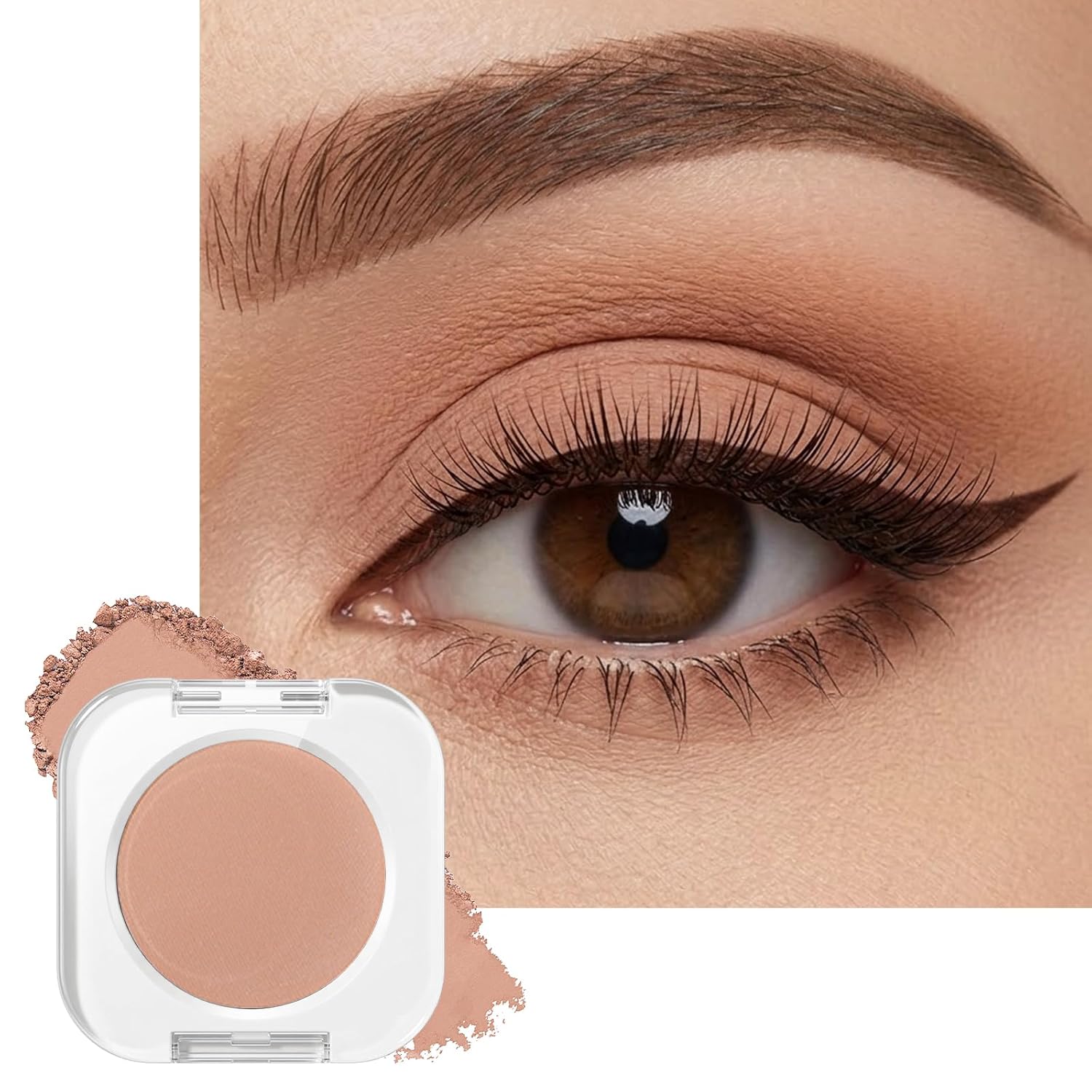 Erinde Apricot Eye Shadow Palette for Older Women
