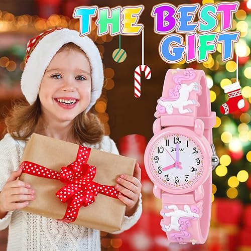 Miniatura 7 de Regalo para niñas de 4 a 13 años, reloj de juguete para niños de 5 a 12 años de edad, regalo de cumpleaños para niños