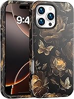 Vista 11 de ANNSD Funda para iPhone 13 Pro Max, con protector de pantalla, protector de lente de cámara y soporte de anillo, funda protectora de cuerpo completo