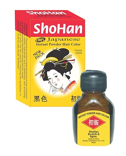 Tinte de cabello japonés suave para reducir la pérdida de cabello (negro)